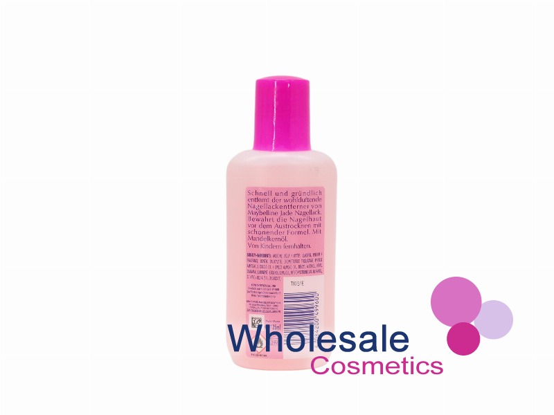 6 x Maybelline Nail Polish Remover Acetone Free With Almond Oil 125ml